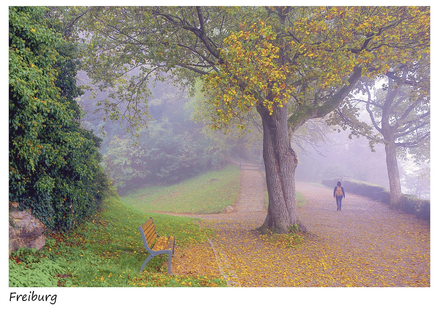 Kanonenplatz im Herbst