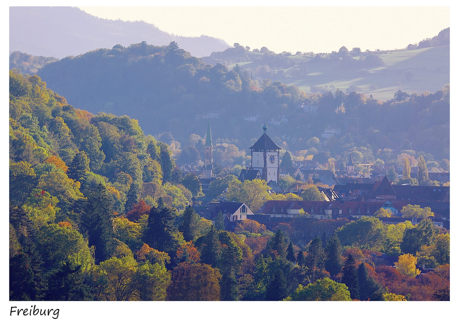 Schwabentor im Herbst