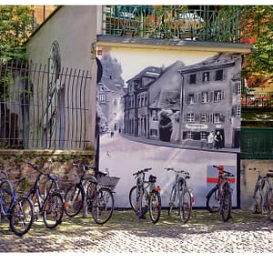 Wandgemälde in der Gerberau