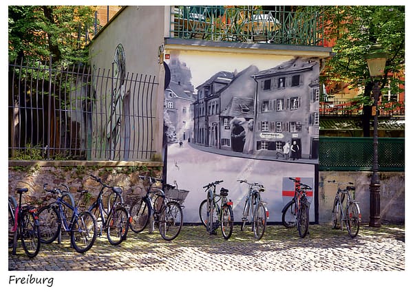 Wandgemälde in der Gerberau